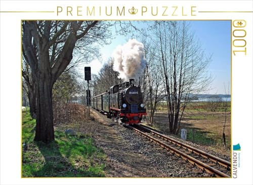 CALVENDO Puzzle Inselbahn Rasender Roland | 1000 Teile Lege-Größe 64 x 48 cm Foto-Puzzle für glückliche Stunden