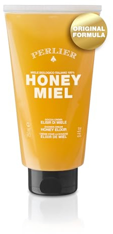 Perlier Honey Miele Duschcreme, Gelb, 250 ml