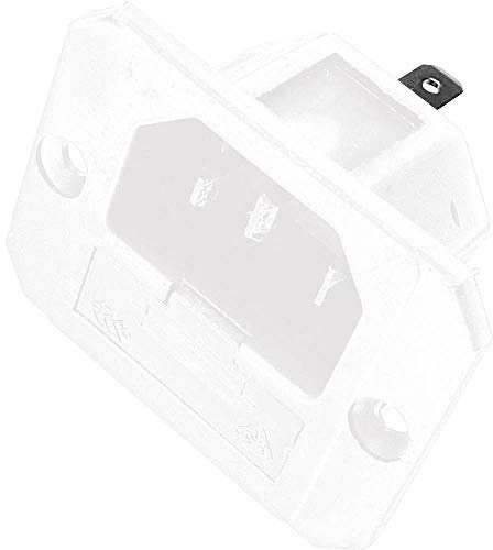 Kaiser Anschluss für serielle Kältegeräte (Netzanschluss) 750 750/ws, männlich, vertikal, Anzahl der Pole insgesamt: 2 + PE 6,3 A, weiß, 1 Stück