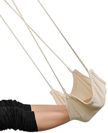 AMAZONAS Fußablage Foot Rest für Hängesessel – Bequeme und Flexible Fußablage zur Maximale Entspannung | Farbe: Natura