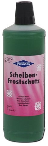 PHÖNIX Scheiben-Frostschutz -30°C Auto KFZ Scheibenwaschanlagen Frost Schutz 1000 ml (Grundpreis: 6,49 € / Liter)
