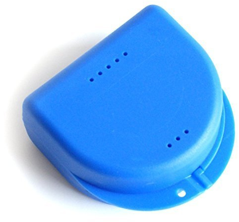 Snorflex Zahnspangendose, Retainer- Dentalbox, KFO-Box, (blau)
