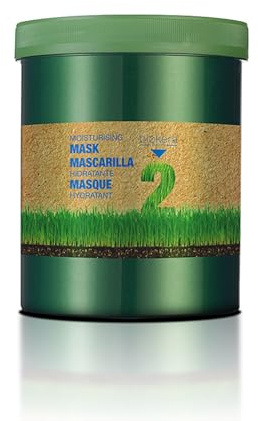 SALERM - Moisturizing Mask Biokera Natura - 1000 ml - Ideal for Dry or Dehydrated Hair - with Wheat Germ Oil - Deep Hydration - Smoother and Shinier Hair