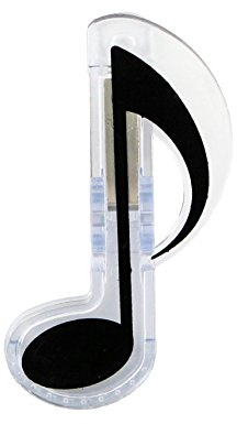 Notenklammer Achtelnote schwarz - Schönes Geschenk für Musiker
