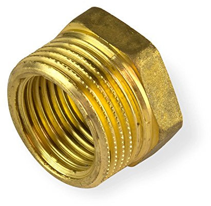 Stabilo-Sanitaer Messingfitting Reduzierstück 1 IG x 1 1/2 AG Zoll Reduzierung Redstück Messing Fitting Gewindefitting Rohrfitting