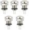 WMYCONGCONG 5 PZ 8mm Impermeabile Interruttore A Pulsante Momentaneo 1A 24V 1NO