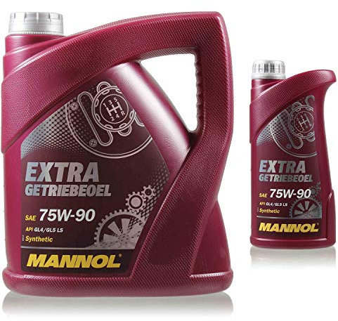 5 Liter Original MANNOL Extra Getriebeoel 75W-90 API GL 4/GL LS