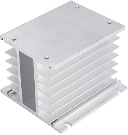 Dreiphasen-Solid-State-Relais-Kühlkörper SSR-Ableitung Aluminium Kühlkörpers,Kühlerlüfterbaugruppe