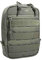 Tasmanian Tiger TT Tac Pouch 5 Rucksack Zusatz-Tasche für Zubehör EDC, Molle-kompatibel, incl. Regenhülle, 20 x 15 x 5 cm (Steingrauoliv IRR)