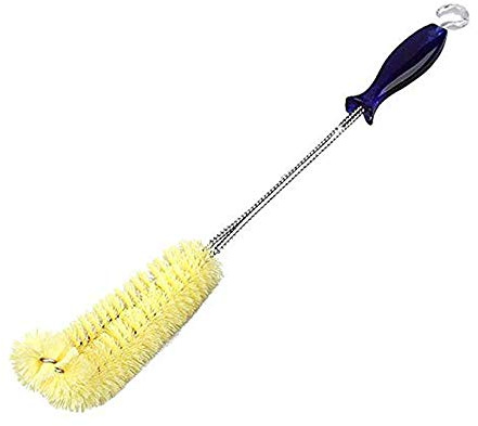 VOANZO 2PCS Bent Long Bottle Brush Cleaning For Washing Wine Beer Thermos Glass Jugs And Narrow Neck Sport Bottles