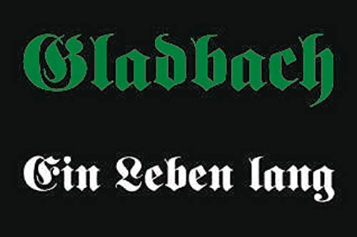 U24 Aufkleber Gladbach EIN Leben lang Flagge Fahne 8 x 5 cm Autoaufkleber Sticker