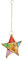 Linternas de Vela Decorativas, candelabro de Hierro Colgante de Estilo marroquí para decoración de Patio Interior y Exterior, 7.4 x 7.4 x 2.3 in(Oro)