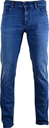 ALBERTO - Herren 5-Pocket Jeans Regular Fit (1572 4817), Größe:W32/L30, Farbe:Navy (898)