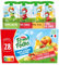 POM'POTES® - Compote Gourde Sans Sucres Ajoutés* - Pomme Nature - Pomme Poire - Pomme Banane - Pomme Banane Fraise - Pommes Françaises - Source De Fibres - Nutri-Score A - 3 Ans Et Plus - 28 x 90g