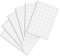 YINGYOU 12mm/15mm/21mm White Map Screw Hole Covers Stickers Self-Adhesive Screw Hole Stickers White Screw Hole Covers for Furniture Cabinet Shelve Plate (108Pcs 21mm/192Pcs 15mm/280Pcs 12mm)