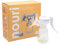 TensCare Nouri Pump – Manual Breast Pump with 2 Suction Level for Comfortable Expression. BPA Free, Natural Solution for Your Expression Needs with Breast Shield Tested by Mums for Comfort., Clear