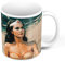 French Unicorn Mug Tasse Lynda Carter in Wonderwoman Film Super Héros 80's Fantastique