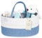 KiddyCare Baby Nappy Caddy Organiser Blue Plus Size