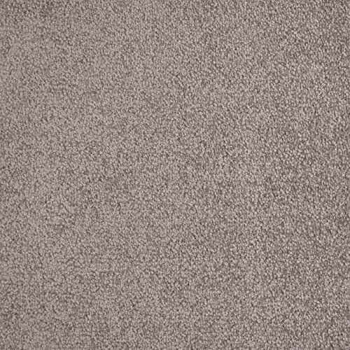 Dalle moquette plombante taupe, moquette 50X50 cm douce, revetement de sol pour chambre enfant, salon & plus