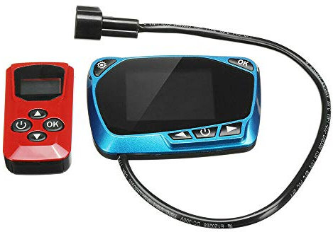 MASO Telecomando LCD Monitor Switch, Riscaldatore a gasolio, Telecomando Radiatore di Parcheggio Telecomando, Riscaldatore Aria Diesel Telecomando con Pannello Interruttore di Monitoraggio