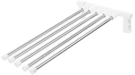 CIYODO 1set Porta Asciugamani Da Bagno Acciaio Inossidabile Supporto Rotante Senza Foratura Per Teli e Asciugamani Design Elegante e Resistente Per Cucina e Bagno