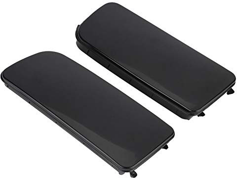 Embellecedor, Embellecedor De Pantalla, ABS Negro Embellecedor De Luz Antiniebla Delantera Para E30 E36 E46 318 323 325(Paar 51118122449+51118122450)