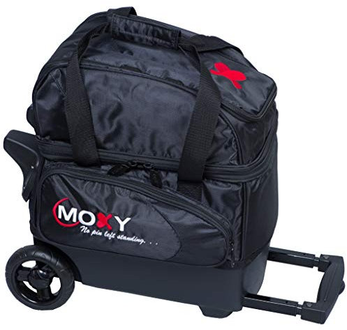 Bowlerstore Products Moxy Bowlingtasche, Einzelbett, Schwarz