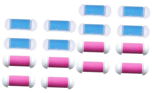FRCOLOR 16pcs Foot Pedicure Accessory Reusable Foot File Rollers for Dead Skin Removal