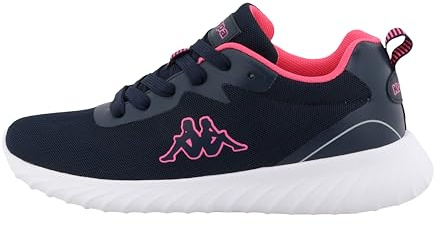 Supremo - Kappa 95k0162001, Zapatillas Mujer, Azul Marino, Rosa, 36 EU