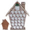 Holz Adventskalender Haus wiederverwendbares Weihnachtsfest -Adventskalenderhaus mit 24 Schubladen, DIY -Weihnachtskalender, um sich selbst zu füllen, Wood Advent Calendar 16x13x3