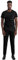 Rswnyirn Herren Jeans Latzhose Lang Demin Overall Jumpsuit Jeanslatzhose Cargohose Lässig mit Tasche Verstellbaren Trägern Casual Freizeit Outfit Schwarz 4XL