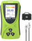 Portable Nuclear Radiation Detector AEGTEST Radar-5633 Geiger Counter with TFT LCD Screen, Rechargeable Dosimeter for Beta Gamma X-ray Detection, Measures in CPM μSv/h μR/h μSv - Green