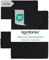 Komfortec Mikrofaser Spannbettlaken 2er Set 90x200 cm – Weiches Spannbetttuch mit Rundumgummi – Fitted Sheet für Matratzen bis 30 cm – Schwarz – Oeko-Tex – Pflegeleicht & Hautfreundlich – 90g/m²