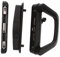 SHINEOFI 1Ensemble Porte Coulissante Avec Serrure à Clé De Serrure Pour Portes Fenêtres Et Vinyle Verrou Et Durable Pour Domicile