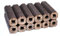 PiniKay Holzbriketts 100% Eiche - 10 kg Packung– 8-eckig mit Loch – Premium Qualität – Hoher Heizwert – Hartholzbriketts für Ofen & Kamin, PiniKay Briketts, Holzbriketts Eiche.