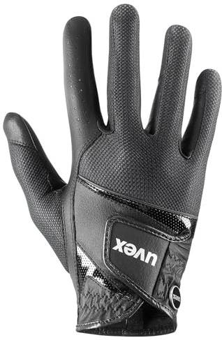 Uvex Sumair Glamour Reithandschuh Black-Black | Farbe: schwarz , Größe:
