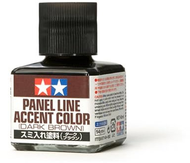 Tamiya Panel Line Accent Colour - Dark Brown