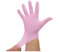Nitrilhandschuhe Pink Rosa, Einmalhandschuhe, Einweghandschuhe, 100 Stück, Größe S