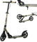 BEST SPORTING High End Scooter Erwachsene I klappbarer Roller mit Ständer, Handbremse, Klingel und Tragegurt I City-Roller für Erwachsene I Tretroller mit Rollengröße 205 mm