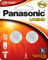 Panasonic CR1620 Lot de 2 Piles Bouton au Lithium 3,0 V résistantes aux Enfants, Emballage basé sur des Normes, Lot de 2 Piles