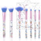 WLLHYF 7PCS Pinceaux maquillages teint synthétique fond de teint maquillage pour les yeux pour Fondations Ombre à paupières Fards à joues