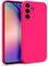 MyGadget Cover per Samsung Galaxy A54 5G - Custodia in Silicone Morbido a Doppio Strato – Case con Protezione Fotocamera & Fodera Interna Antigraffio - Rosa magenta