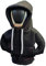 Schalthebel Hoodie, Schaltknauf Hoodie Auto Schalthebel Haube, Pulli für Schaltknauf Abdeckung, Hoodie Car Gear Shift Cover Hoodie für Schaltknauf Überzug für Dekoratives Autozubehör (Schwarz)