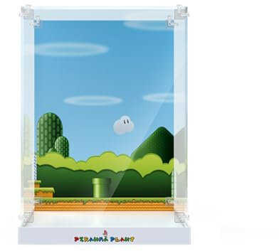 KoDeer Vetrina acrilica per Pianta Lego Piranha 71426, 3 mm, antipolvere, per Lego 71426 Pianta Piranha (solo vetrina), EU-ZTS-71426