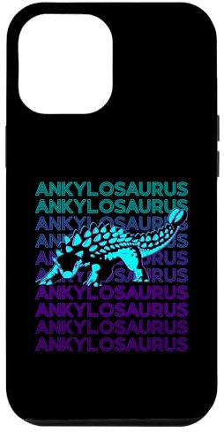 Ankylosaurus Dinosaur Retro Case for iPhone 14 Pro Max
