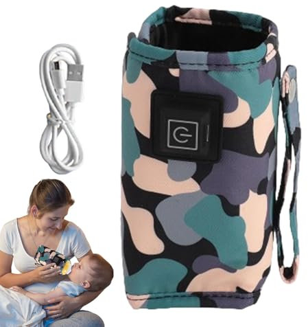 Travel Bottle Warmer | Bottle Insulation Cover | Rapid Heating Milk Bottles Warmer Heat Keeper for All Bottles, Family Outing
