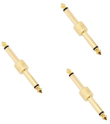 SHOWERORO 18pcs Pedals Guitar Effects Pedal Coupler Sturdy Guitar Connectors for Boss Boards