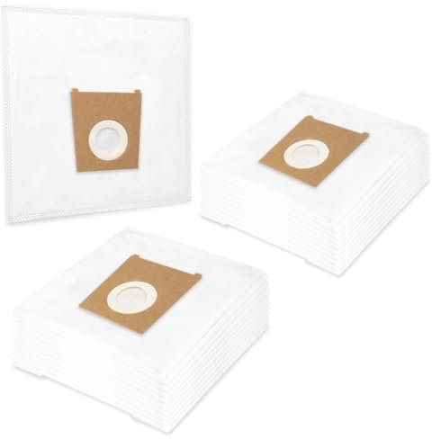 PRIMEBAG 20 Staubsaugerbeutel kompatibel mit Nivella EC 40 inkl. 2 Filter - Mehrlagiges Vlies für Bestleistung beim Saugen