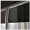 Thermoisoliertes Sonnenschutz-Rollo, Einweg-Sonnenschutz, transparent und spiegelnd, reflektierend, Schwarz/Silber, 63 x 150 cm