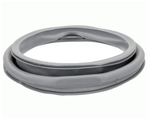Anakel Home Goma Puerta Lavadora L21B010I0 55X9945 compatible con Lavadora Fagor de 6KG F518, F538 | Goma Escotilla Lavadora Ø36cm, Caucho Resistente, Gris